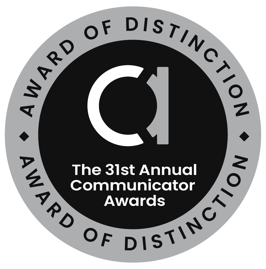 Communicator Award of Distinction badge