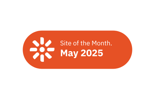 Kentico SOTM May 2025 badge