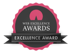Web Excellence award badge