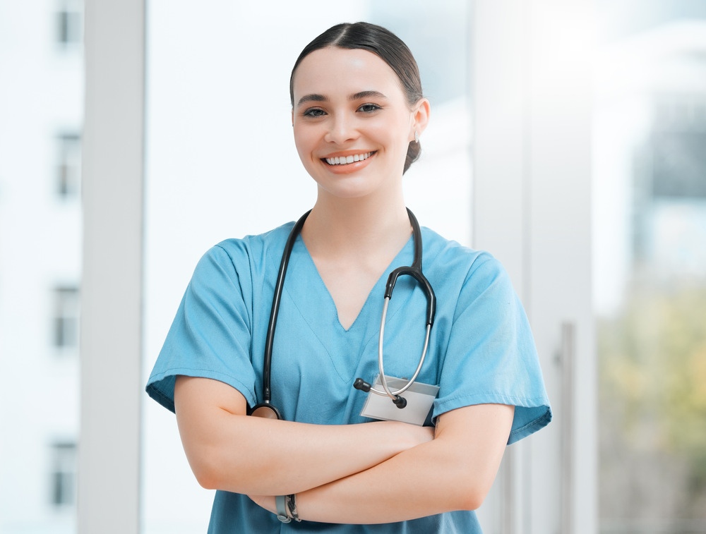 Smiling nurse