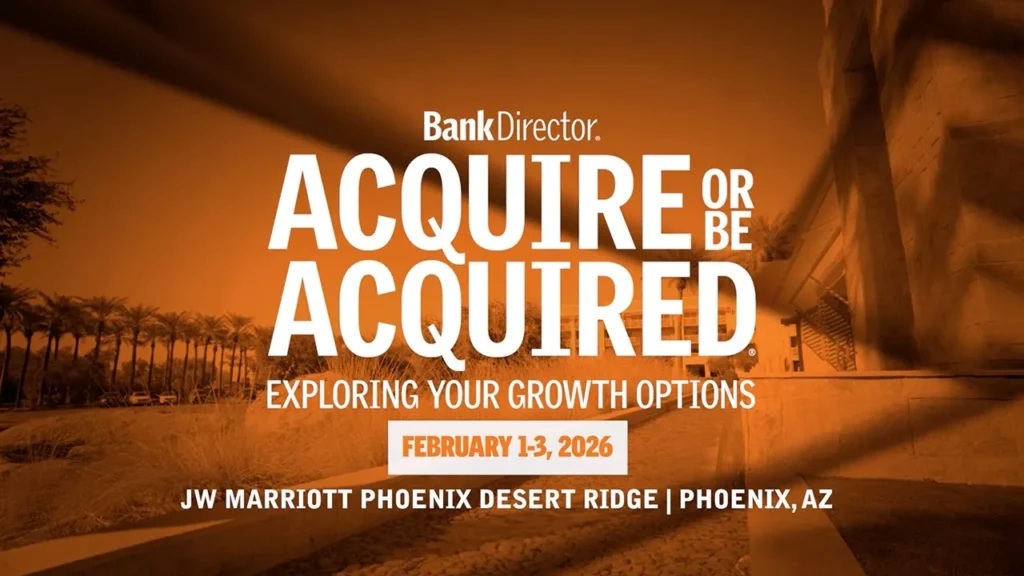 Bank Director Acquired or be Acquired logo