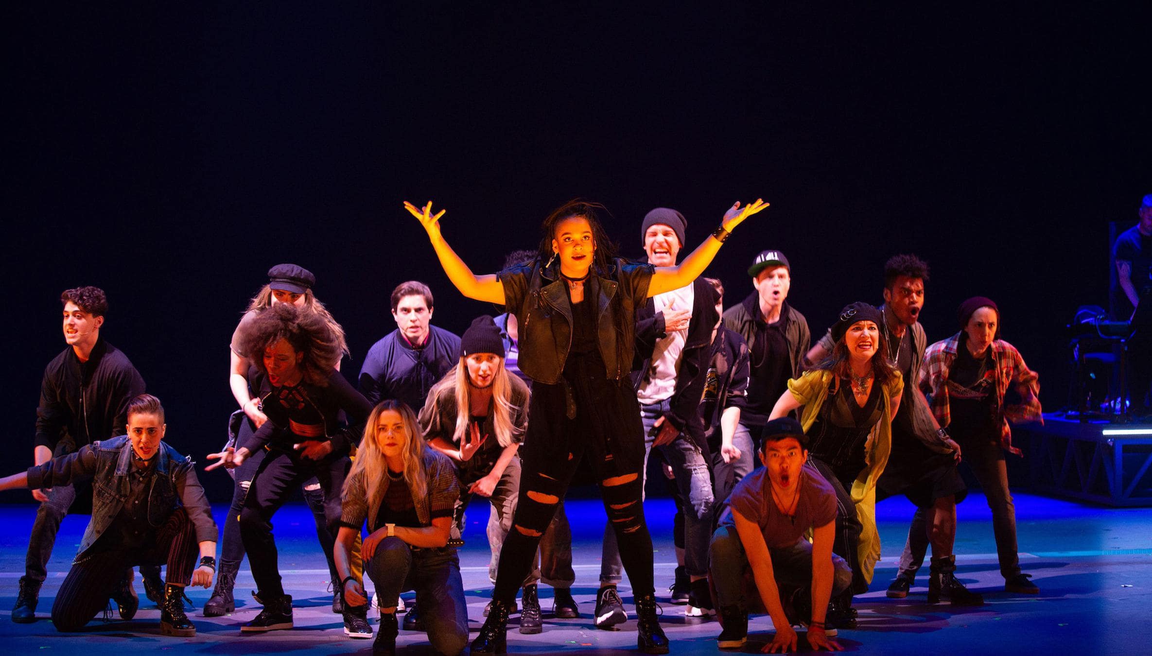 Image of actors acting on stage