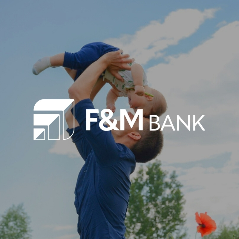 F&M bank ST site cover image with logo